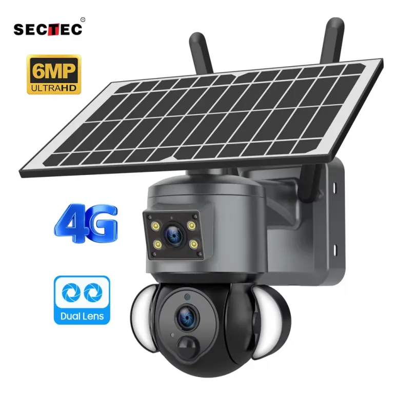 SOLAR BATTERY CAMERA – DUAL LENS DUAL VIEW ST‑538‑6M‑4G‑EU