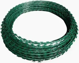 Green Razor Wire 450mm