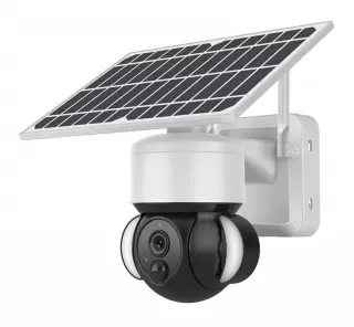 SOLAR BATTERY POWERED FLOODLIGHT PTZ CAMERA (ST‑518‑3M‑WIFI)