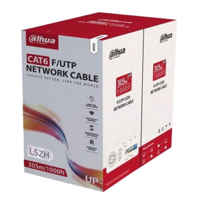 DAHUA DHI-PFM9201-6UN CAT6 UTP PURE COPPER INDOOR NETWORK CABLE,