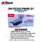 DH- ITC 413-PW4D-Z Number plate recognition
