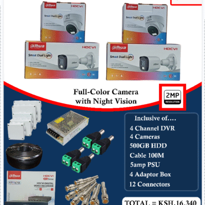 4-Channel Full HD CCTV Kit